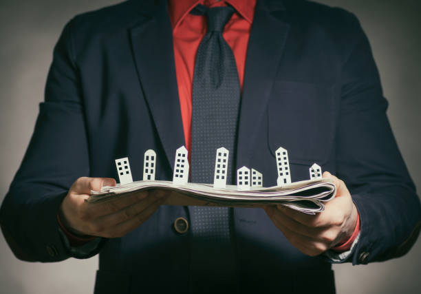 istock Concept of real estate, housing construction. 1188434785