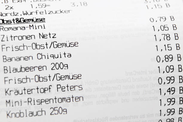 istock Receipt as background for close-up view 1188435081