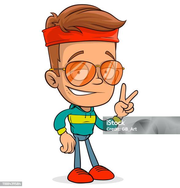 Cartoon Funny Boy Character Ready For Animation Stock Illustration -  Download Image Now - Adult, Adults Only, Brown Hair - iStock