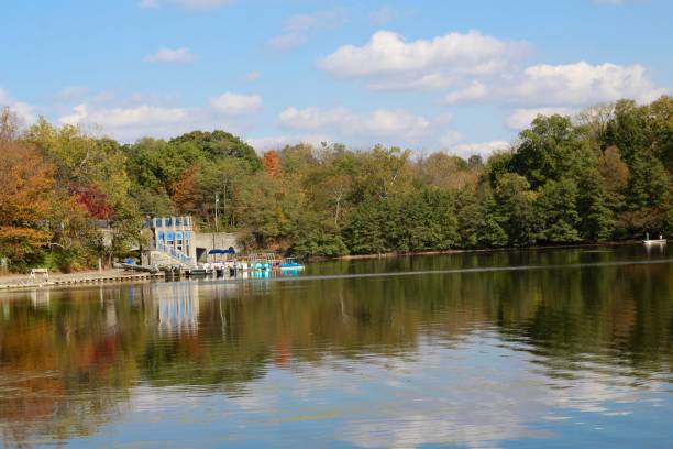 istock Autumn Scene at Lake 1188441226