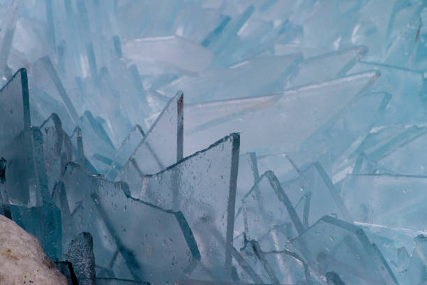 istock Broken ice on lake Balaton in Hungary, Europe 1188441783