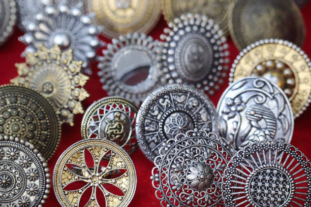 istock Selective Focus On Designer Head Of Metal Rings 1188442777