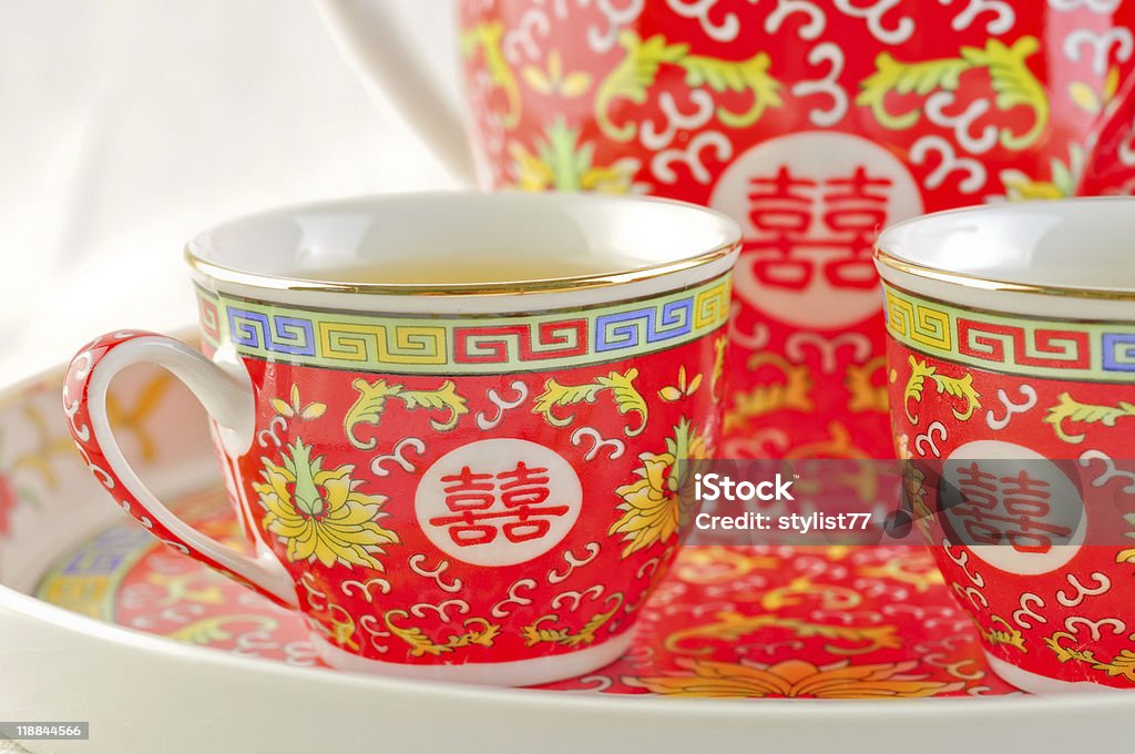 Chinesisches Tee-Set - Lizenzfrei Asiatische Teetasse Stock-Foto