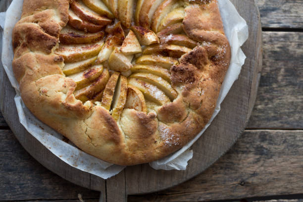 istock Homemade Galette Pie with Apples 1188446336