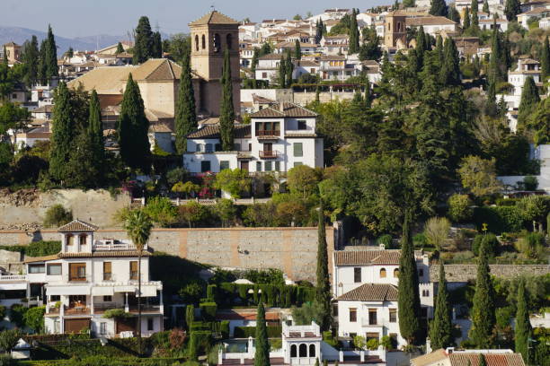 istock City skyline of Granada, Spain 1188452345
