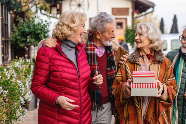 istock Senior walking on a sunny winter day 1188454414