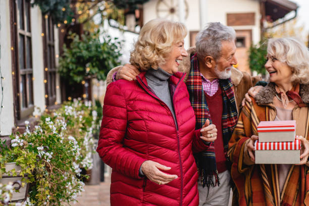 istock Senior walking on a sunny winter day 1188455022