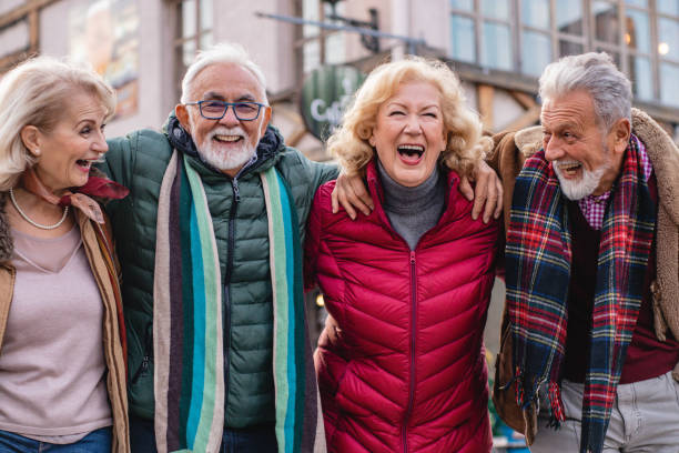 istock Friends seniors are having a great time 1188455128
