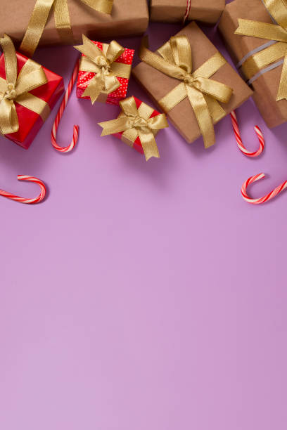 istock Purple Christmas Background 1188456792