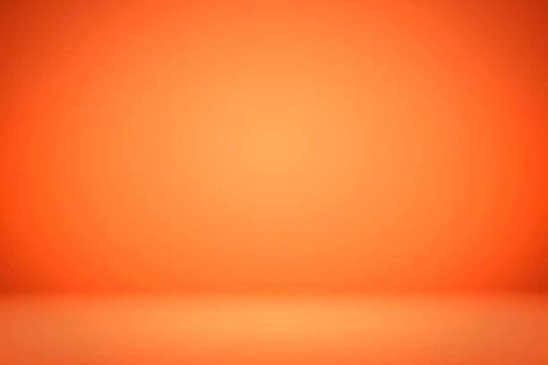 Abstract Orange background layout design,studio,room, web template ,Business report with smooth circle gradient color