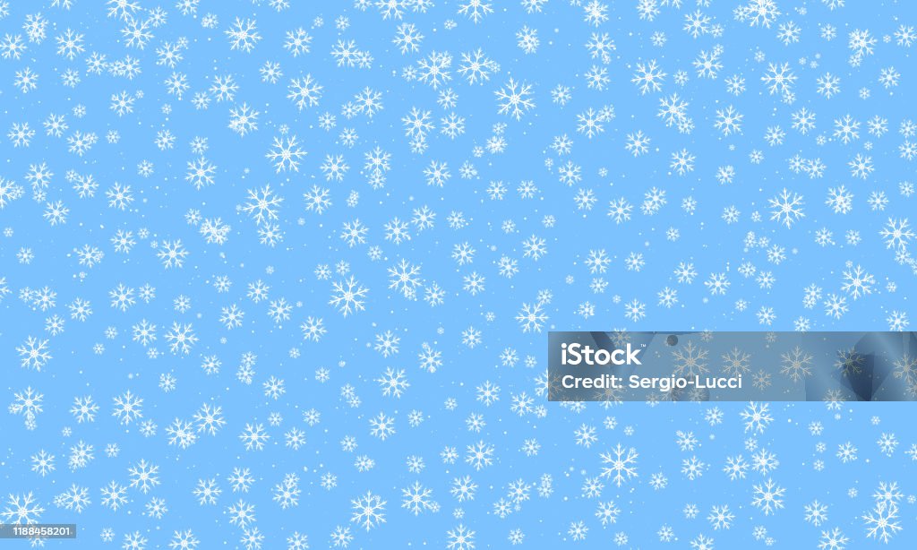Snow Pattern Vector Illustration Stock Illustration - Download Image ...