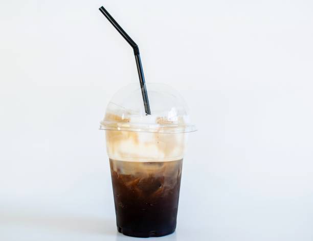 istock A plastic cup of freddo cappuccino against a white background. 1188458731