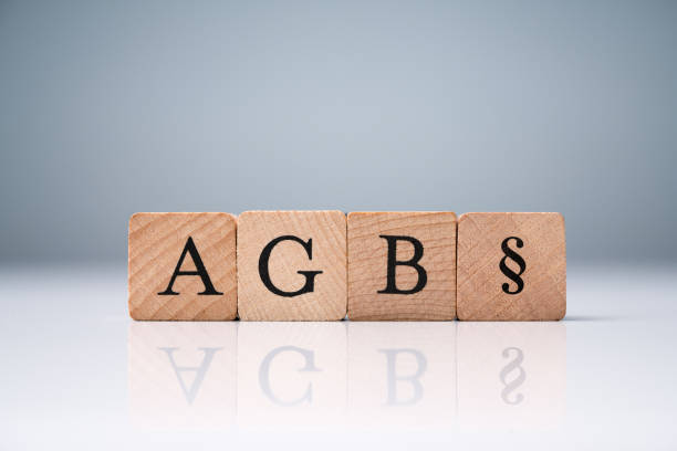 istock AGB Letters Standing For Standard Form Contract In Germany 1188462625