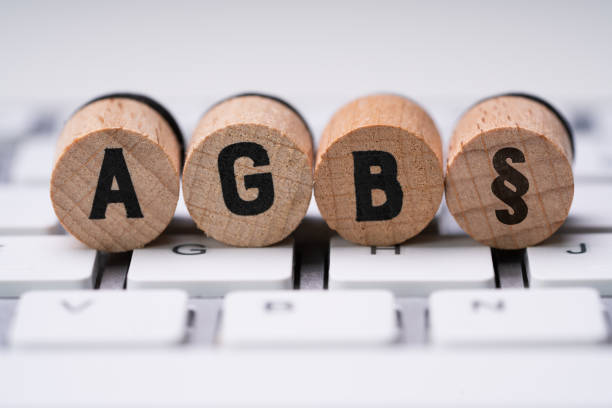 istock AGB Letters Standing For Standard Form Contract In Germany 1188462676