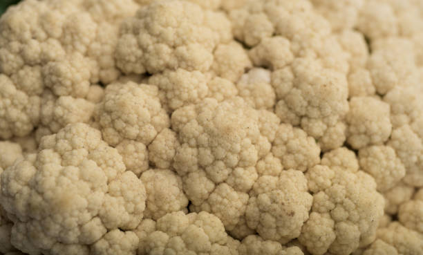 istock Fresh Cauliflower isolated on white background 1188469329