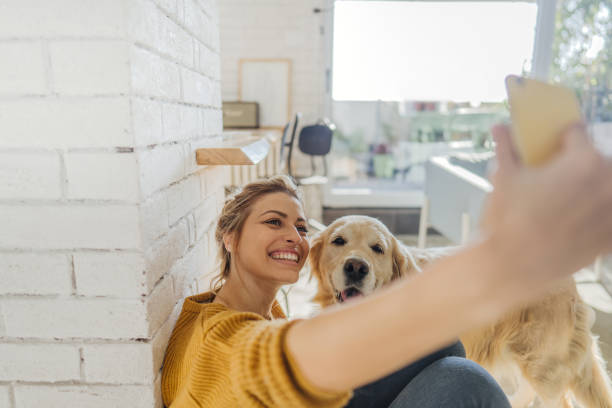 istock Selfie with my dog 1188477237