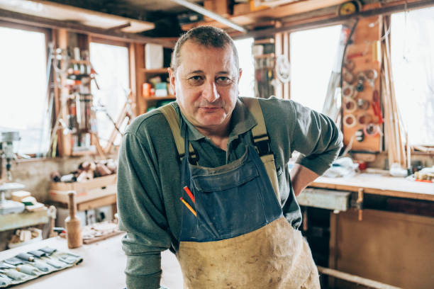 istock Portrait of Carpenter 1188479066