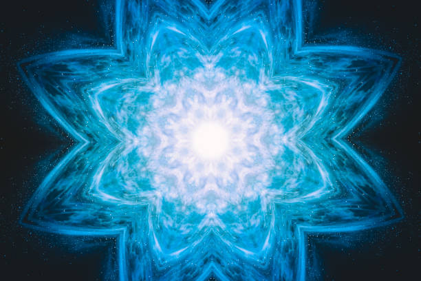 istock Relax lotus flower. Background for meditation. Nirvana. Mystical space pattern. 1188482081