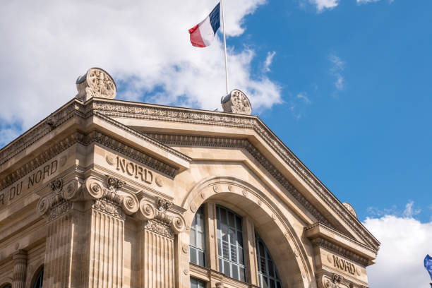 istock Statues on the Railway Station Gare du Nord 1188483584