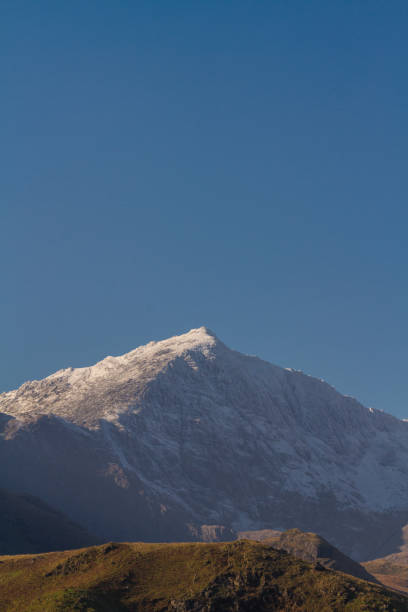 istock Snow capped peak of Mount Snowdon. 1188497970
