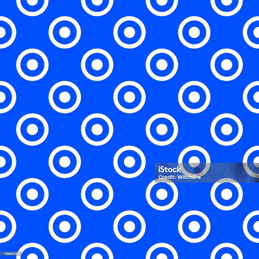 Simble Circle Pattern Simple Seamless Circle Pattern Stock Illustration - Download Image Now ...