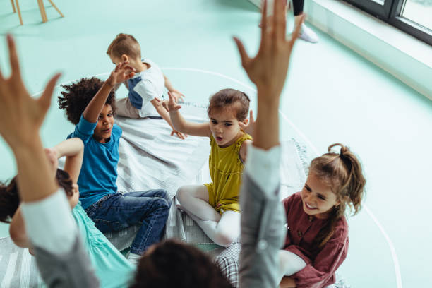 istock Childhood fun with friends 1188503917