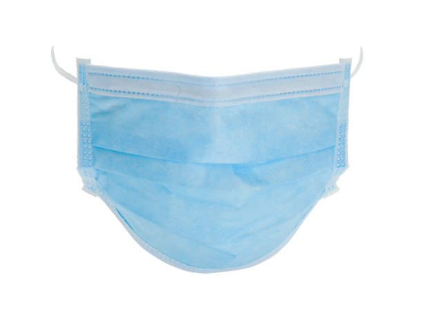 Blue Medical Mask Cut Out