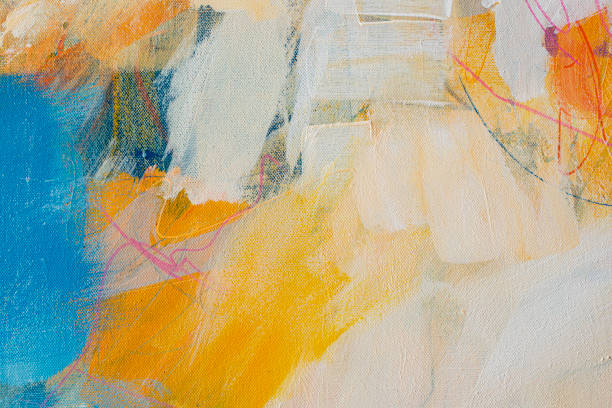 istock Fine Art Abstract Painting Background 1188509488