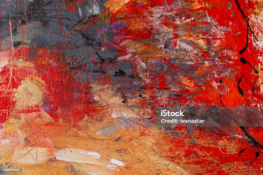 Fine Art Abstract Painting Background Details from my own paintings. Property release attached. Abstract Stock Photo