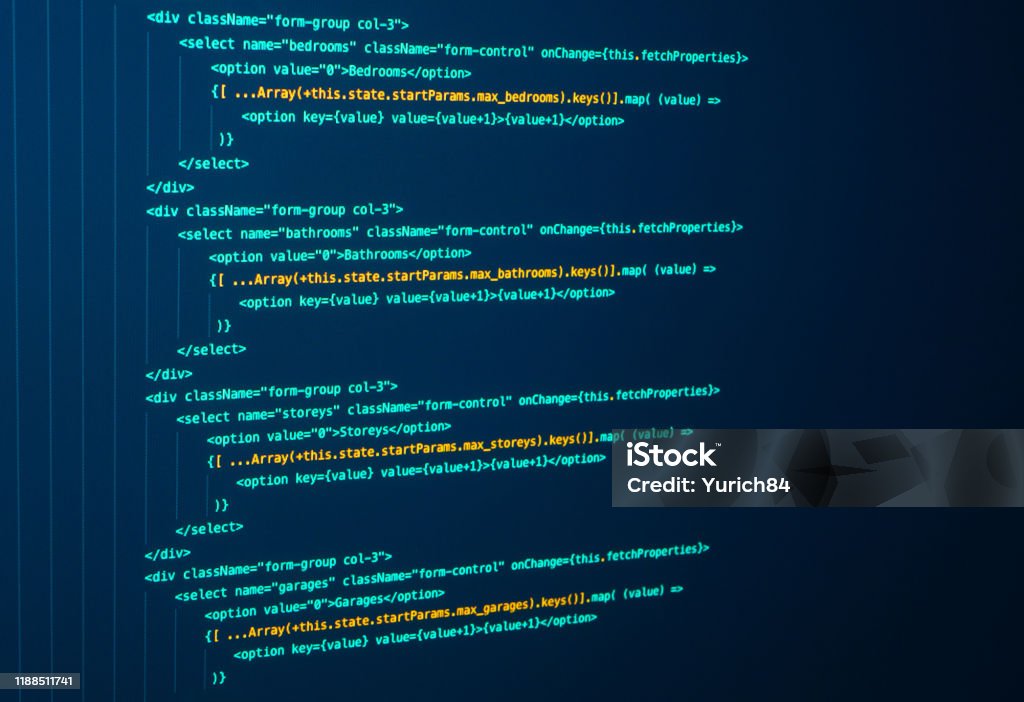 React Coding Computer Language Javascript Java Source Code Programming ...