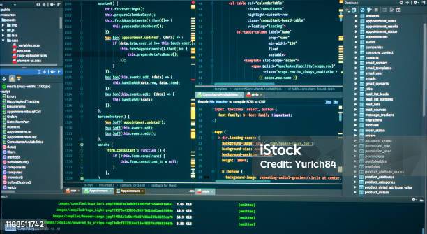 Photo libre de droit de Structure De Base Structure De Code Concole ...