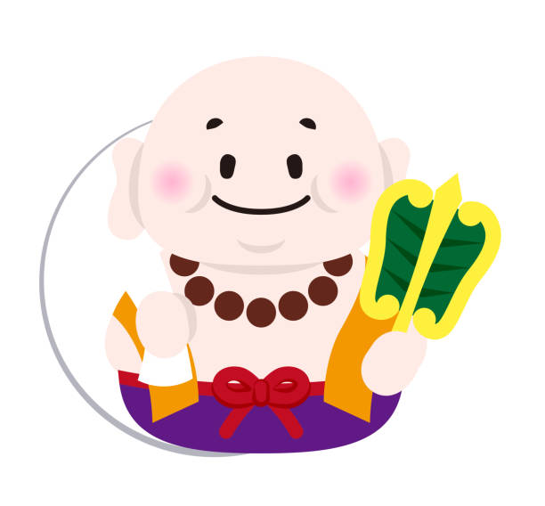 the God of happiness, contentment, and good fortune (The country of origin is China)