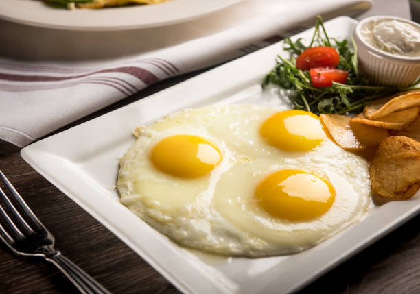 Fried eggs -sunny side up / Food photography (Click for more)