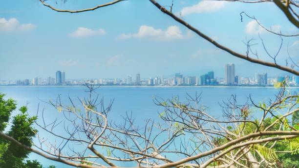 istock Da Nang city centre skyline aerial panoramic view. 1188531064