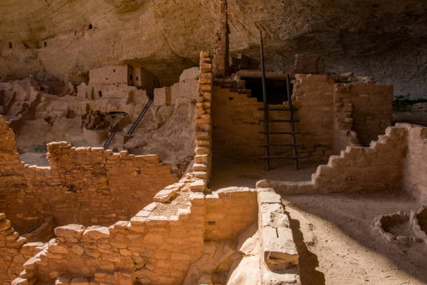 istock Mesa Verde NP - Wetherill Mesa - Long House View Inside the Ruins 1188531385