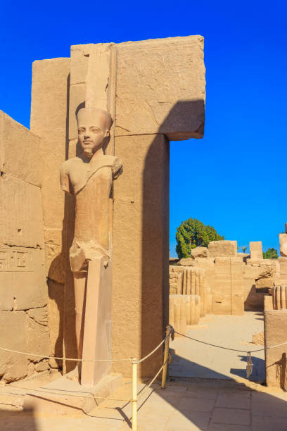 istock Karnak Temple Complex, commonly known as Karnak comprises a vast mix of decayed temples, chapels, pylons, and other buildings in Luxor, Egypt 1188542285