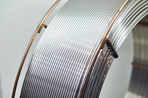 Aluminum wire in the coil