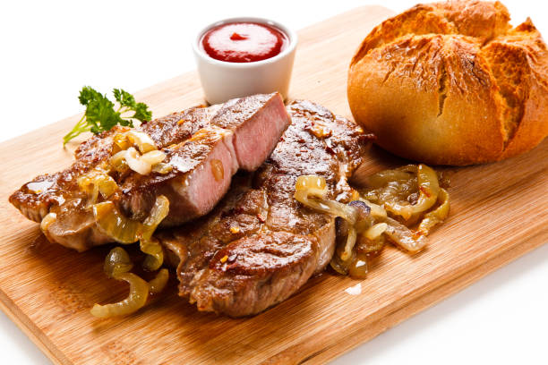 istock Grilled beefsteak and vegetables 1188551751