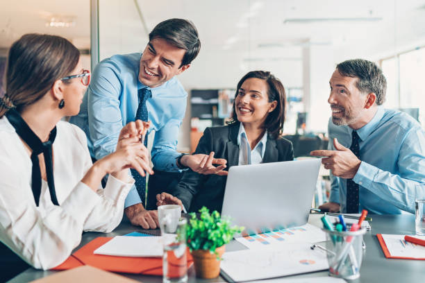 istock Presenting the new line of business 1188557403