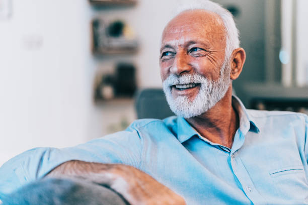 Portrait of senior man
