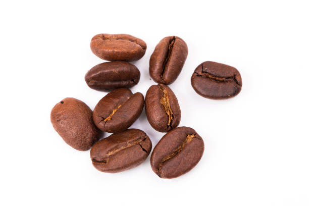 istock roasted coffee beans. Isolated on a white background. 1188581817