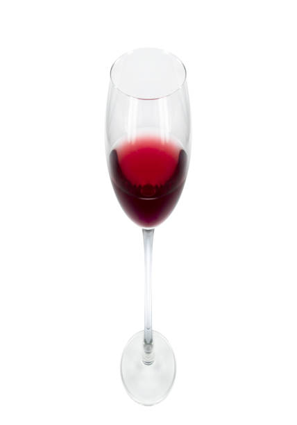 istock Champagne glass isolated on white background 1188592237