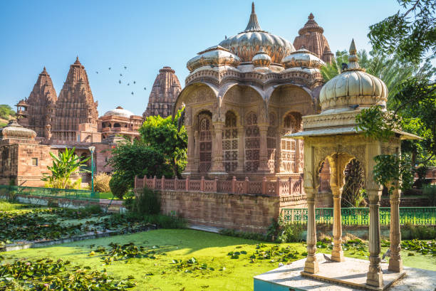 istock Temples in Mandore Garden 1188593538