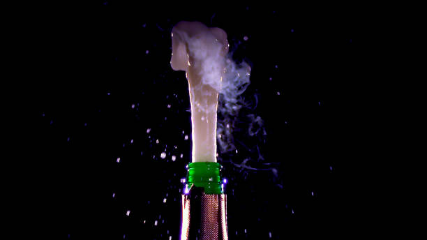 istock The champagne comes off the bottle 1188595887