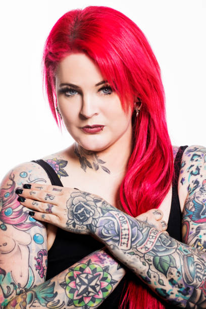 istock Beautiful Tattooed Woman 1188599804