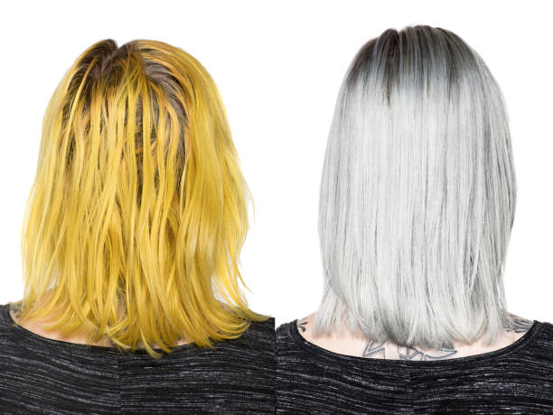 istock Female with dyed hair 1188600940