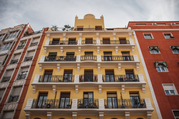 istock Apartment building in Madrid, Spain 1188601478