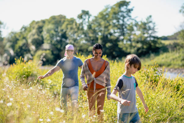 istock Family Enjoying Nature 1188604167