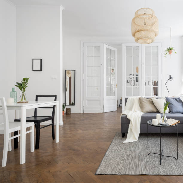 istock Townhouse with spacious living room 1188606673