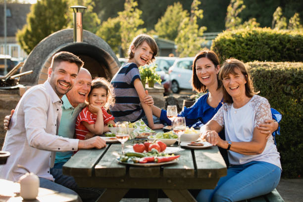 istock Family Eating Together 1188609349